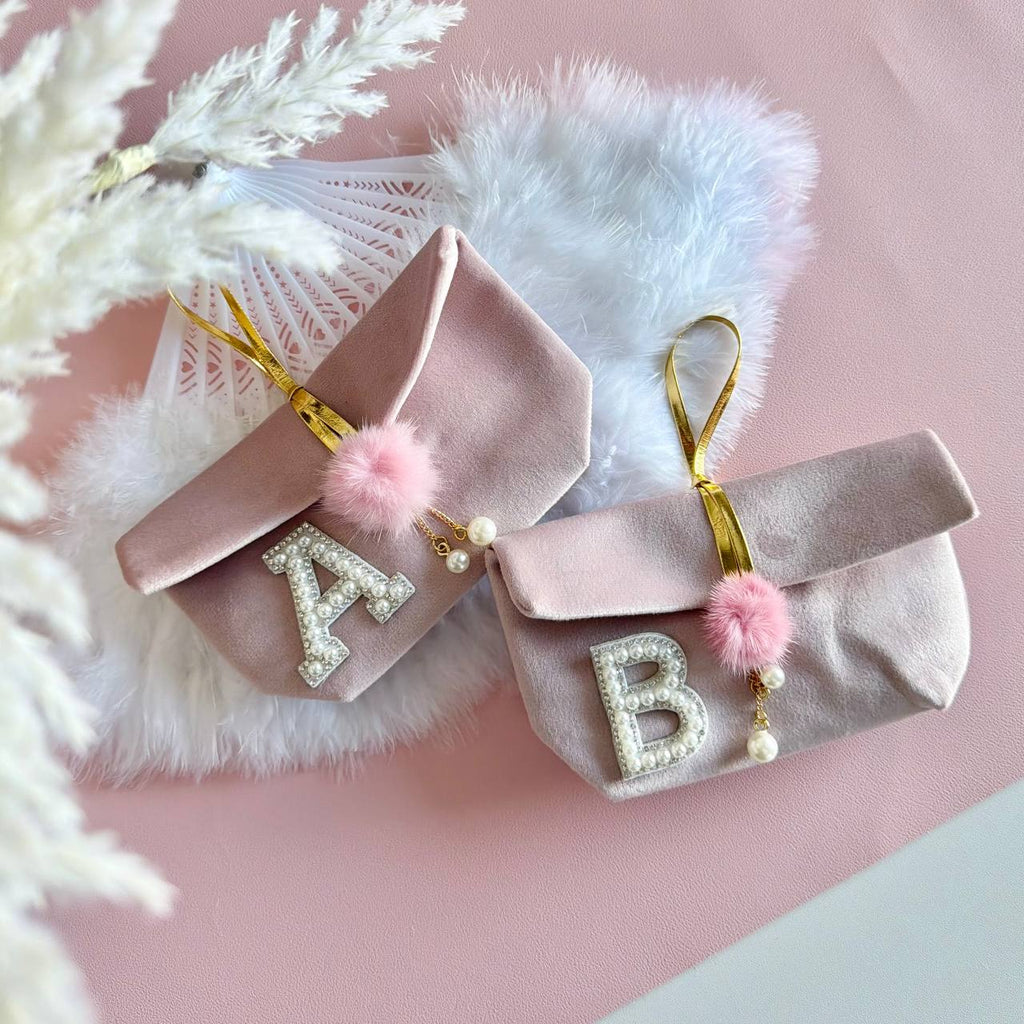 Personalized Velvet Mini Pouch
