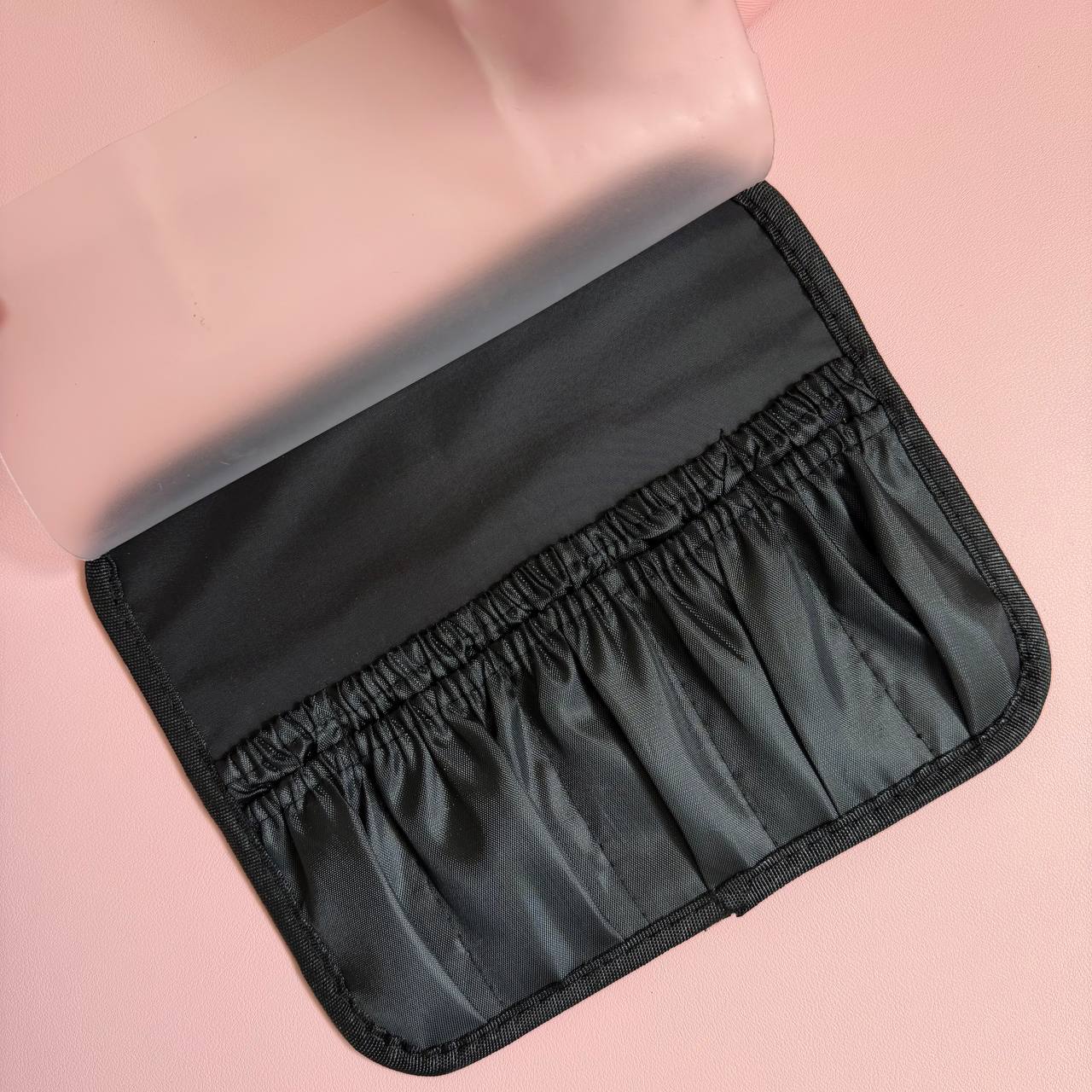 FREE Crochet Keychain Gift with Luxe Makeup Organizer, LED Mirror & Brush Bag